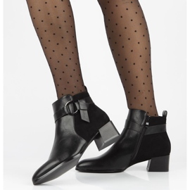 Botki Filippo DBT3013/21 Bk czarne 1