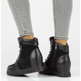 Skórzane botki Filippo DBT3148/21 Bk Czarne 1