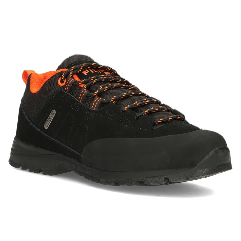 Skórzane trapery Filippo MTR3402/21 Bk czarne 1