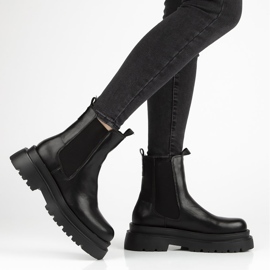 Botki Filippo DBT3002/21 Bk czarne 1