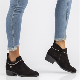 Botki Filippo DBT3672/22 Bk czarne 1