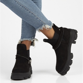 Botki Filippo DBT3674/22 Bk czarne 1