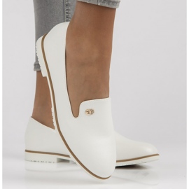 Baleriny Filippo B5002-BL białe 2