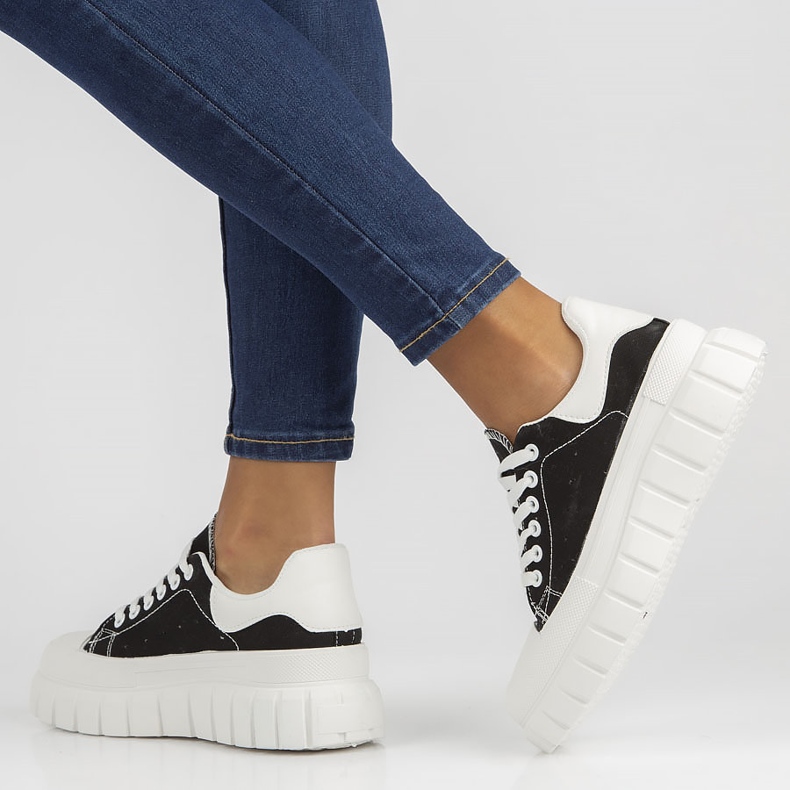 Trampki Filippo 19352 czarne 1