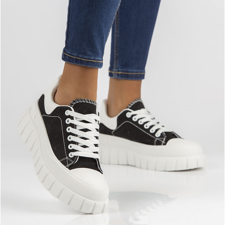 Trampki Filippo 19352 czarne 2