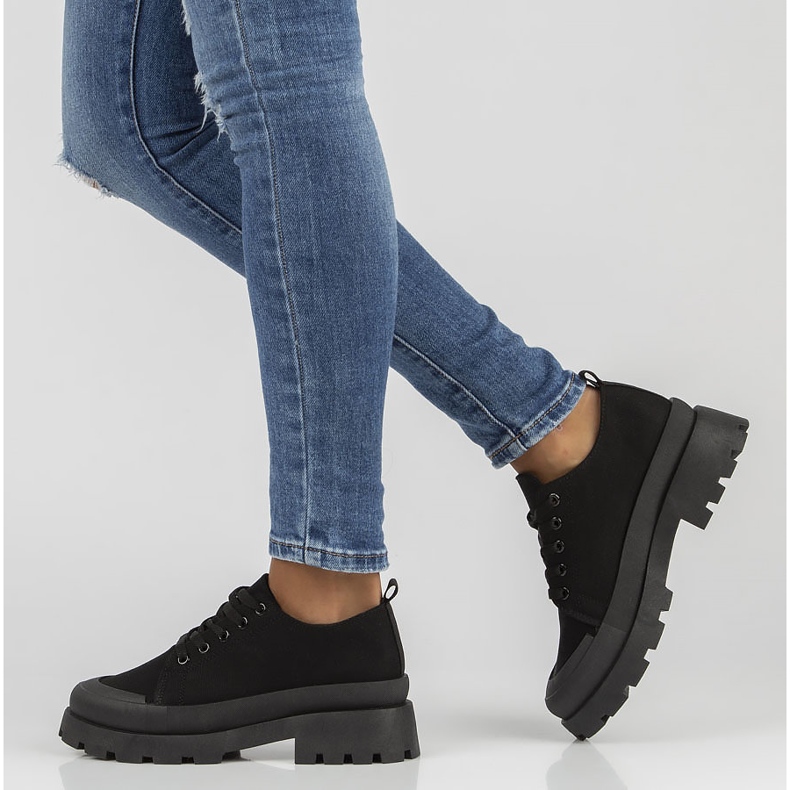 Trampki Filippo PC125 czarne 2