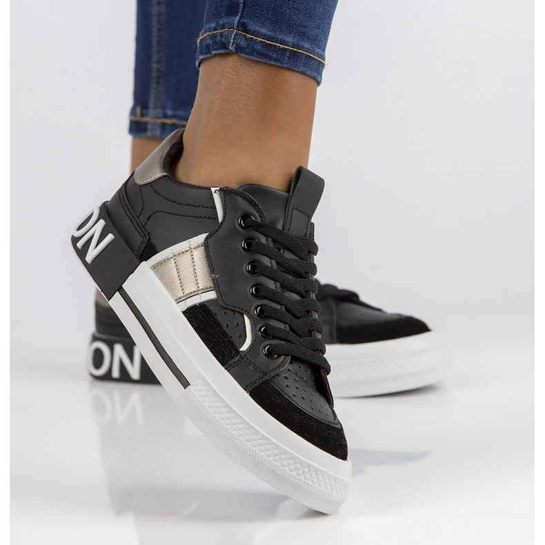 Sneakersy Filippo GG599 czarne 1