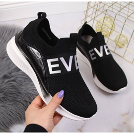 Półbuty skarpety slip on Vinceza W JAN122A czarne 1