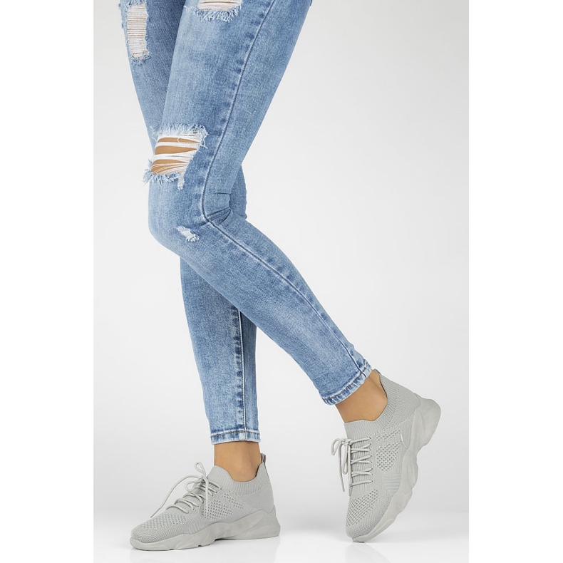 Sneakersy Filippo DTN2184/22 Gr szare 1