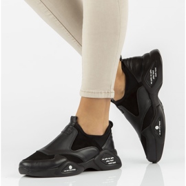 Skórzane półbuty Filippo DP3911/22 Bk czarne 2