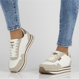 Sneakersy Filippo DP2111/22 Wh białe 1