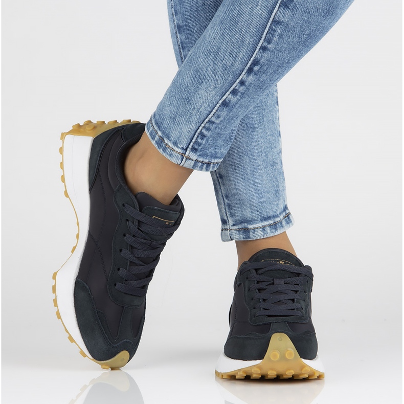 Sneakersy Filippo DP3748/22 Nv granatowe 1