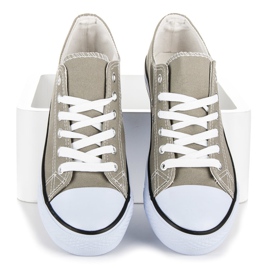 Tlck Shoes Szare trampki 1