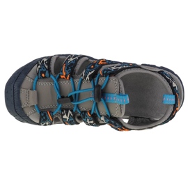 Sandały CMP Sahiph Hiking Sandal Jr 30Q9524-46UE czarne niebieskie szare 2