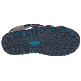Sandały CMP Sahiph Hiking Sandal Jr 30Q9524-46UE czarne niebieskie szare 3