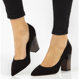 Czółenka Filippo DP2385/21 Bk czarne 2