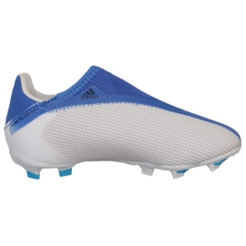 Buty piłkarskie adidas X Speedflow.3 Ll Fg Jr GW7498 wielokolorowe niebieskie 1