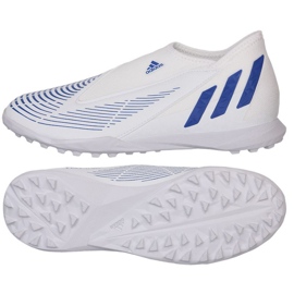Buty piłkarskie adidas Predator Edge.3 Ll Tf Jr GX2637 białe białe 1