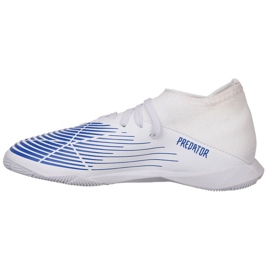 Buty piłkarskie adidas Predator Edge.3 In Jr GX2647 białe białe 1
