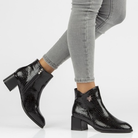 Botki Filippo DBT3116/21 Bk czarne 1