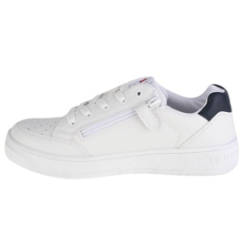 Buty Tommy Hilfiger Low Cut Lace-Up Sneaker W T3B4-32221-1355X336 białe 1