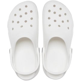 Klapki Crocs Classic Platform Clog W 206750-100 białe 5