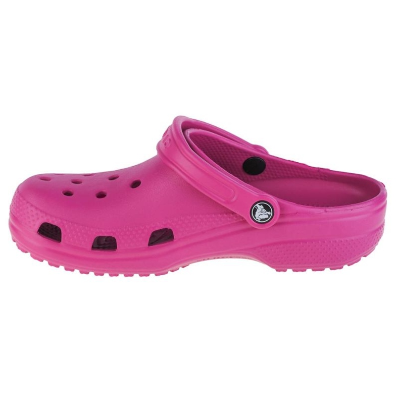 Klapki Crocs Classic Clog W 10001-6SV różowe 1