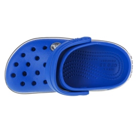 Klapki Crocs Crocband Clog K Jr 207005-4JN niebieskie 2