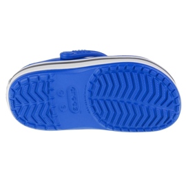 Klapki Crocs Crocband Clog K Jr 207005-4JN niebieskie 3