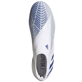 Buty piłkarskie adidas Predator Edge.3 Ll Fg M GW2277 białe białe 2