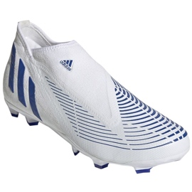 Buty piłkarskie adidas Predator Edge.3 Ll Fg M GW2277 białe białe 3