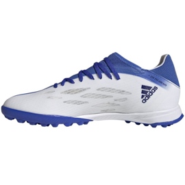 Buty piłkarskie adidas X Speedflow.3 Tf M GW7509 białe 1