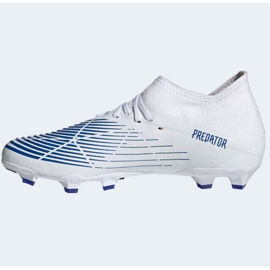 Buty piłkarskie adidas Predator Edge.3 Fg M GW2273 białe białe 1