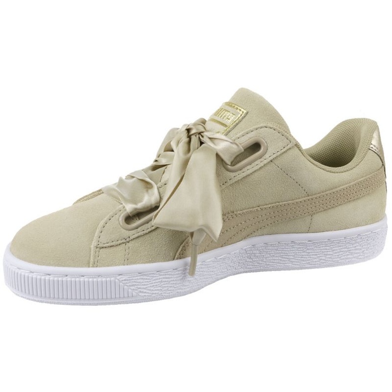 Buty Puma Basket Heart Metallic Safari W 364083-01 beżowy 1