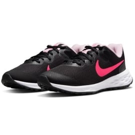 Buty do biegania Nike Revolution 6 Jr DD1096 007 czarne 1