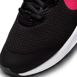 Buty do biegania Nike Revolution 6 Jr DD1096 007 czarne 4