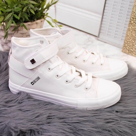 Białe trampki na rzep Big Star V274541SS20 2