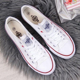 Trampki niskie tekstylne białe NEWS 2