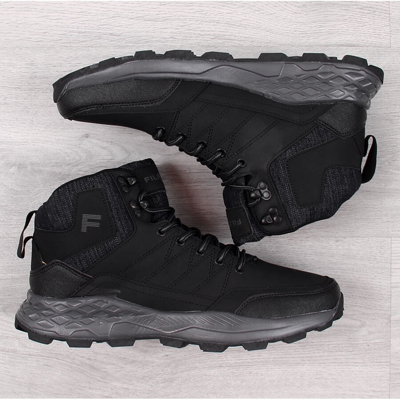 Trapery męskie czarne Filippo 1