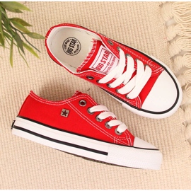 Trampki dziecięce czerwone Big Star FF374201 2
