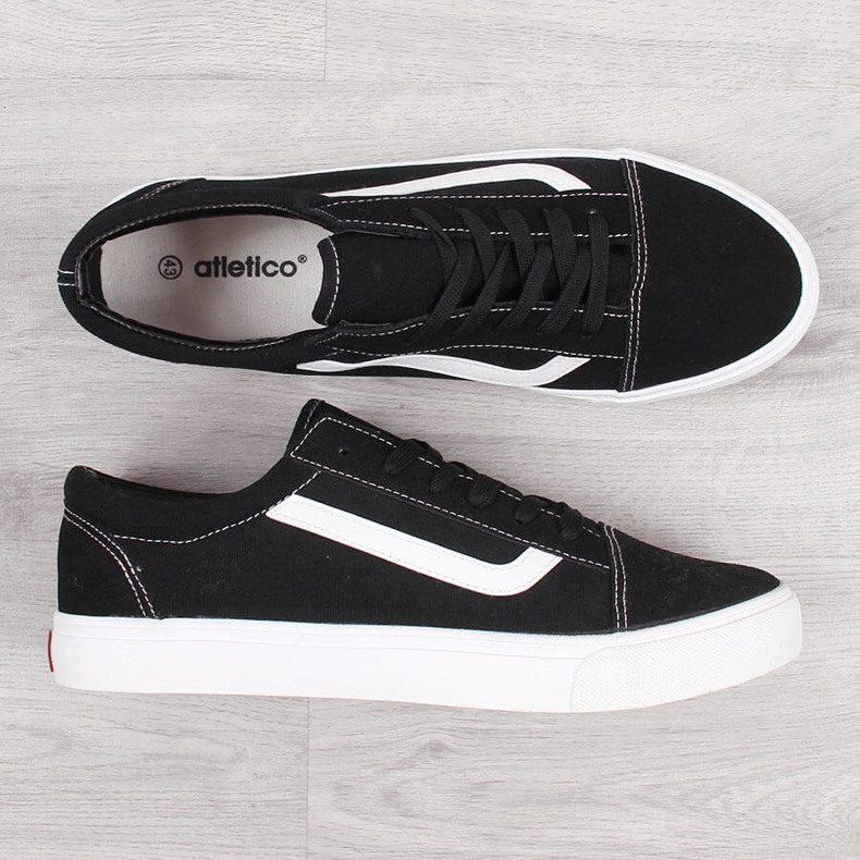 Trampki męskie niskie czarne Atletico 1