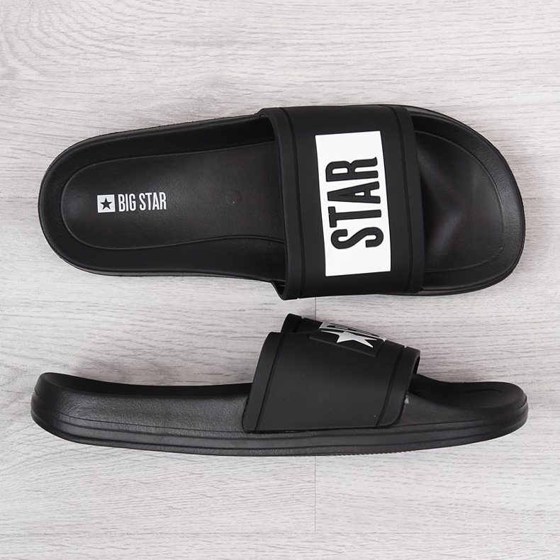 Klapki dziecięce basenowe czarne Big Star DD374150 2