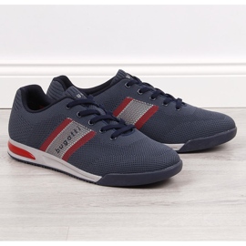 Buty męskie casual granatowe Bugatti 1