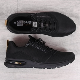 Buty męskie casual czarne Bugatti 1