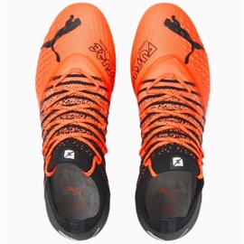 Buty piłkarskie Puma Future Z 1.3 MxSG M 106750 01 pomarańczowe pomarańcze i czerwienie 3