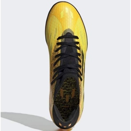 Buty piłkarskie adidas X Speedflow Messi.3 Tf M GW7423 żółte żółcie 2