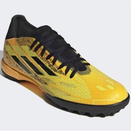 Buty piłkarskie adidas X Speedflow Messi.3 Tf M GW7423 żółte żółcie 3