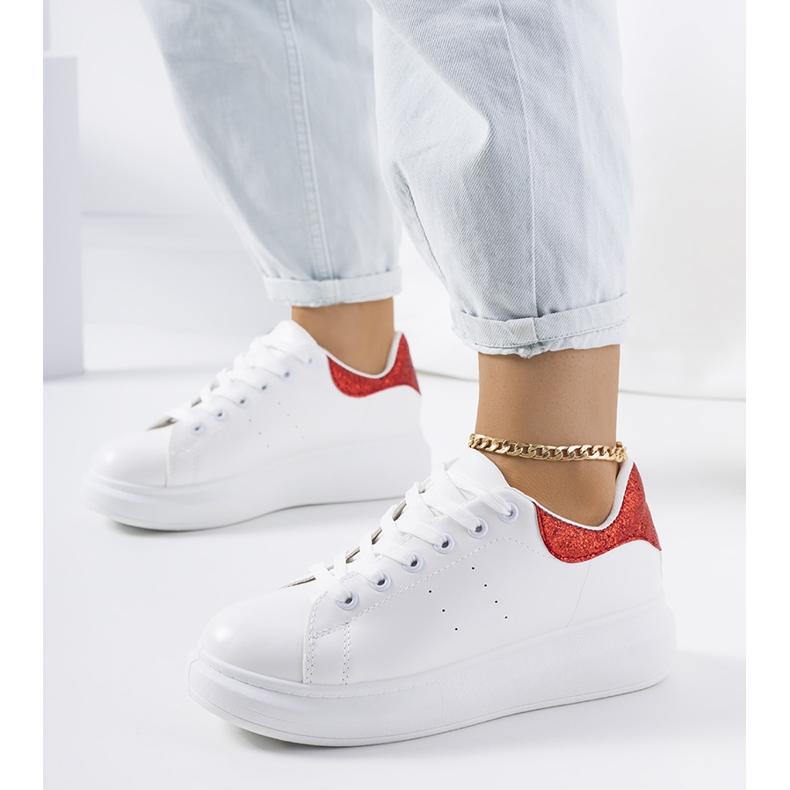 Białe sneakersy damskie Senja 1