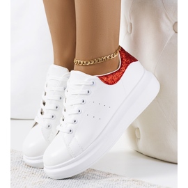 Białe sneakersy damskie Senja 2
