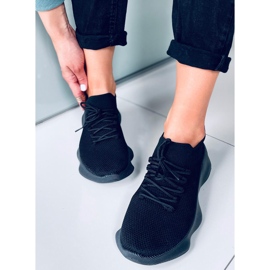 Skarpetkowe buty sportowe Desire All Black czarne 5
